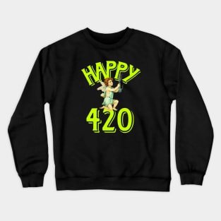 Happy 420 Crewneck Sweatshirt